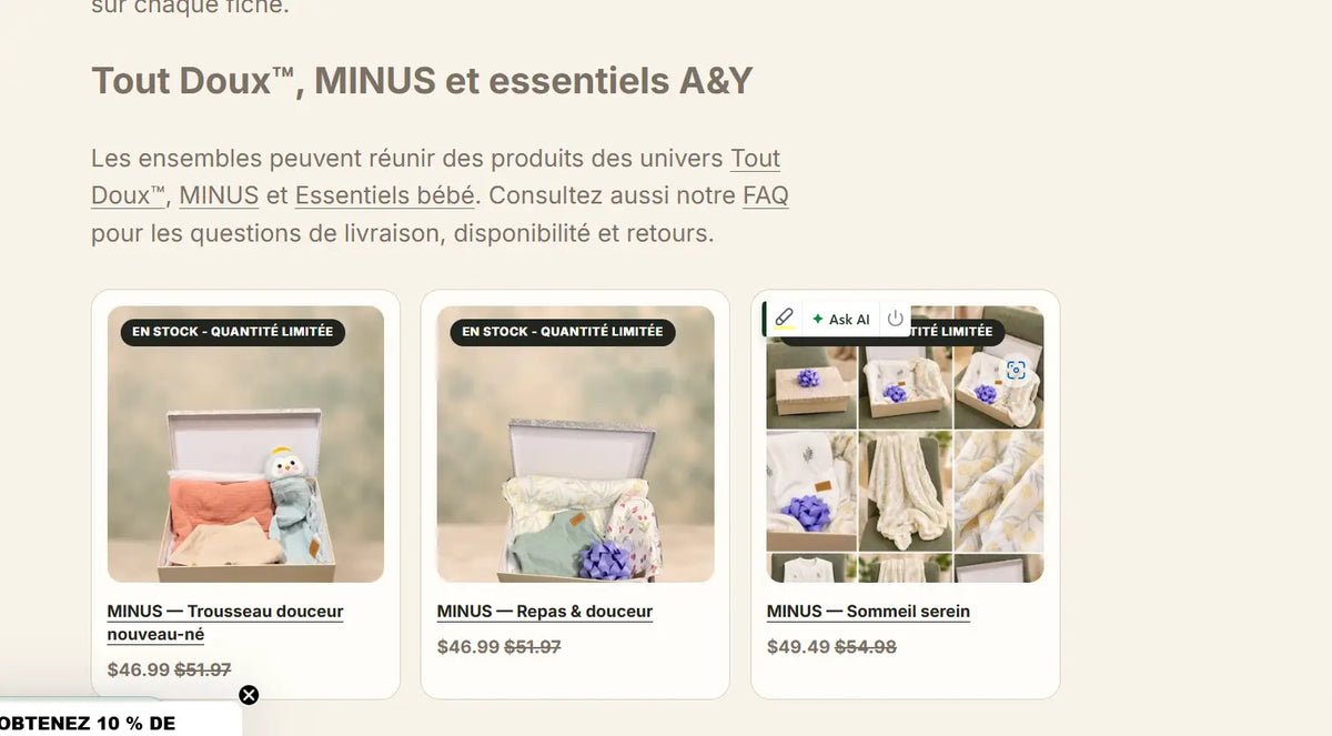 Coffret naissance bébé : bien choisir sans surcharger