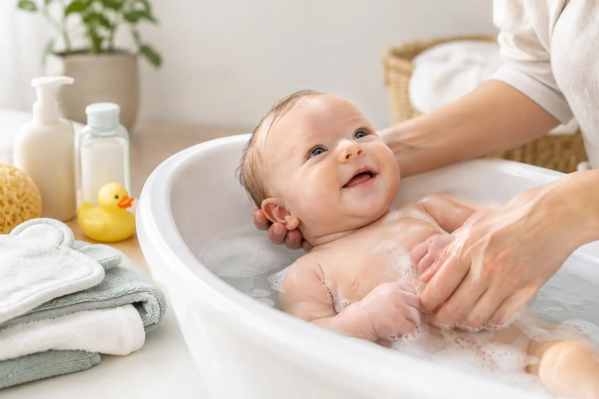 Essentiels bain bébé pour les premiers jours