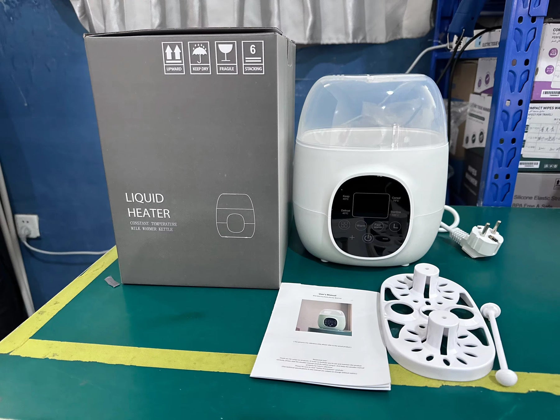 🤍 PRÉVENTE EXCLUSIVE – Chauffe-biberon intelligent Chez A&Y