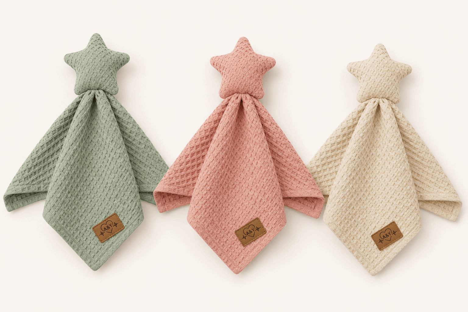 A&Y Tout Doux™ — Doudou Étoile Sensoriel en Bambou & Coton Biologique by Chez A&Y- À Coeur d'Enfant