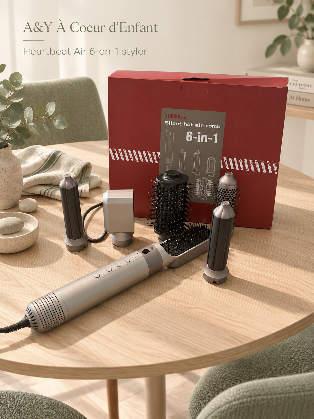 Air Styler 6-en-1 HeartBeat™ — Brosse soufflante 1 350 W — vue 4