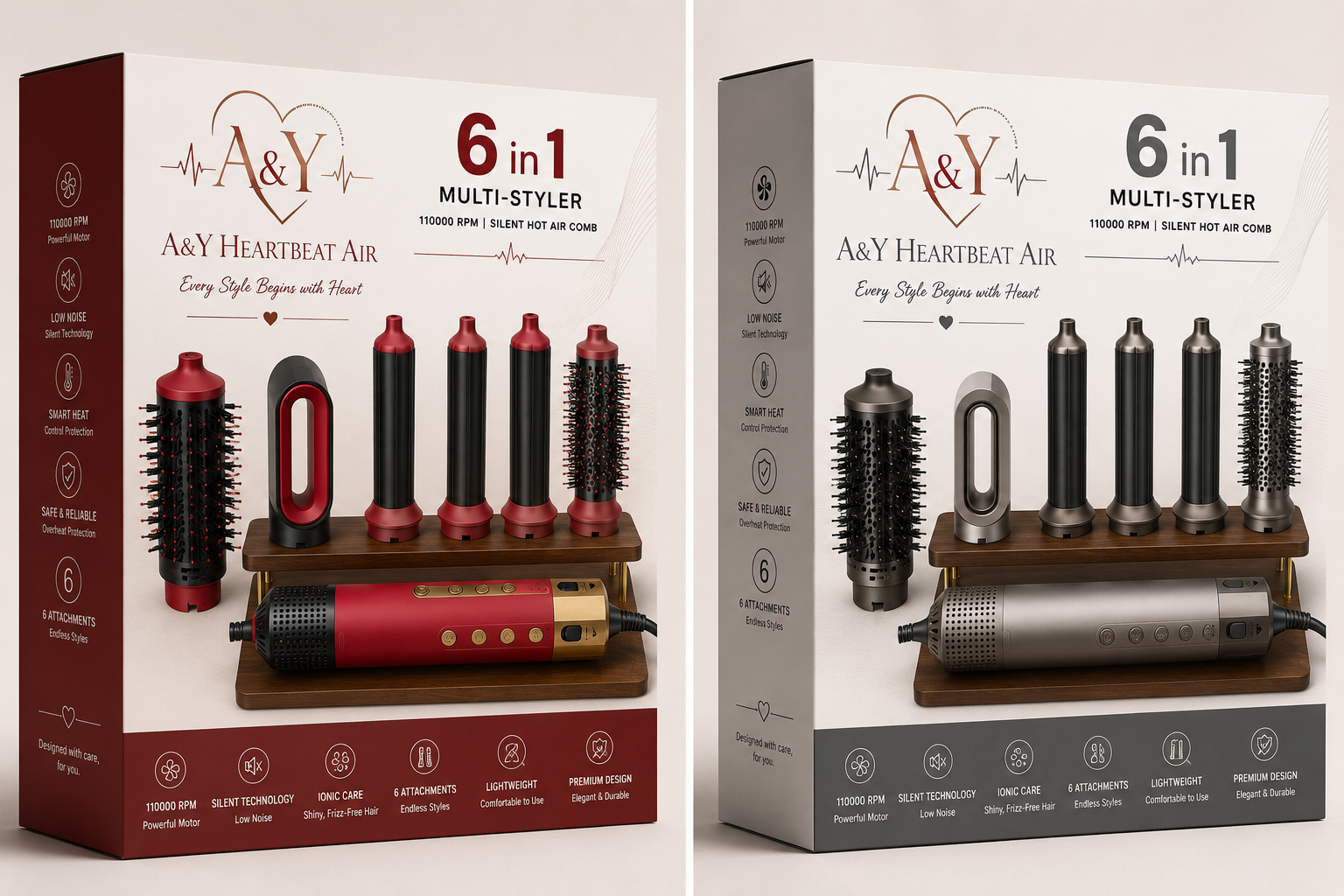 ❤️ Prévente Exclusive – A&Y Heartbeat Hope Collection Adam – Édition 6-en-1
