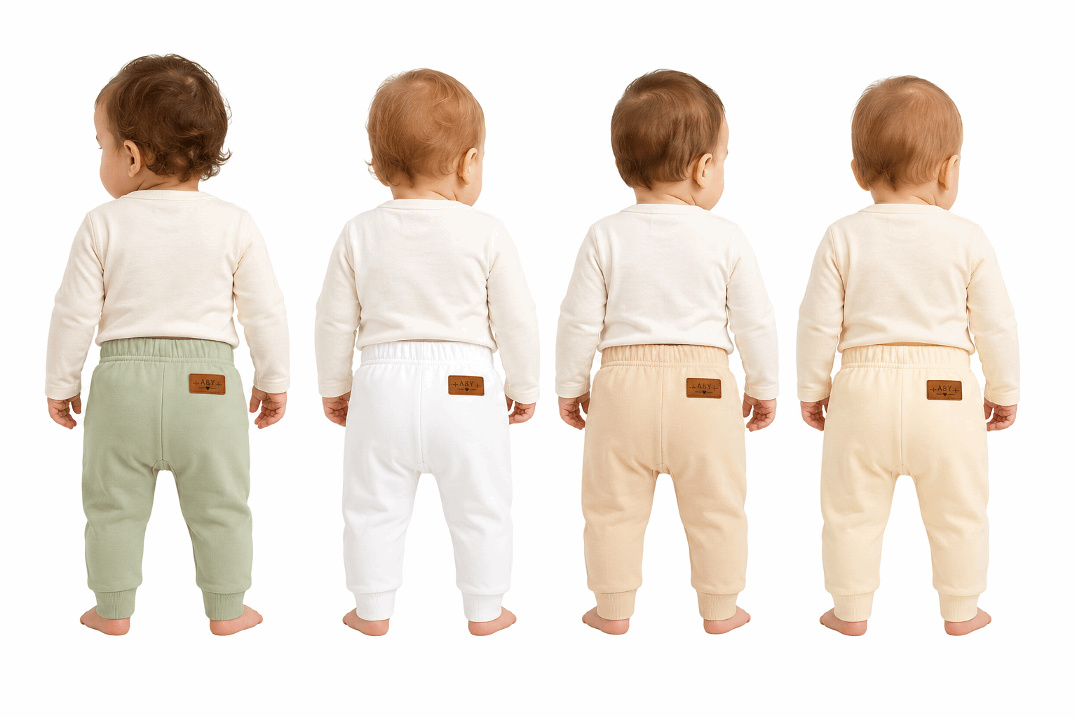 Pantalon bébé 100% coton biologique –Tout Doux™ | A&Y