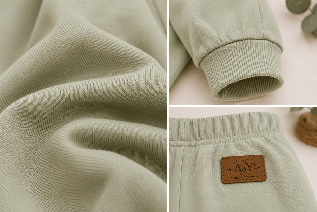 Pantalon bébé 100% coton biologique –Tout Doux™ | A&Y