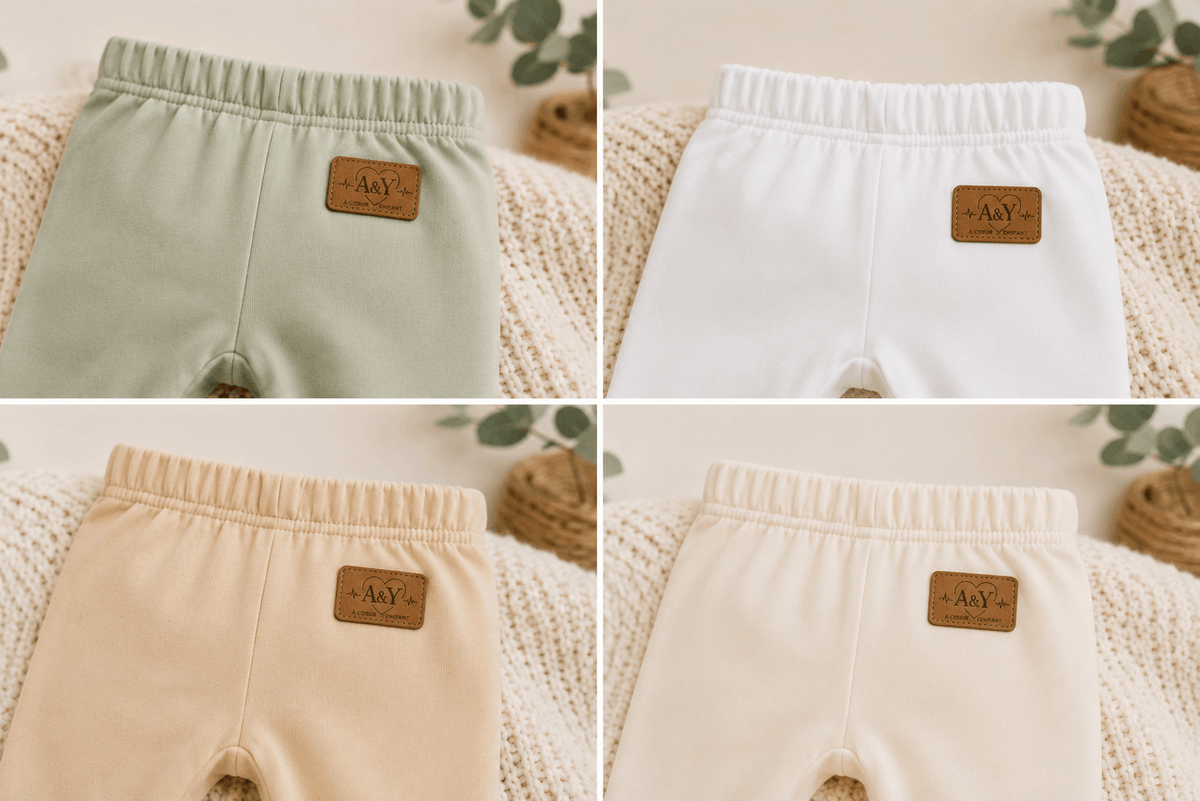 Pantalon bébé 100% coton biologique –Tout Doux™ | A&Y