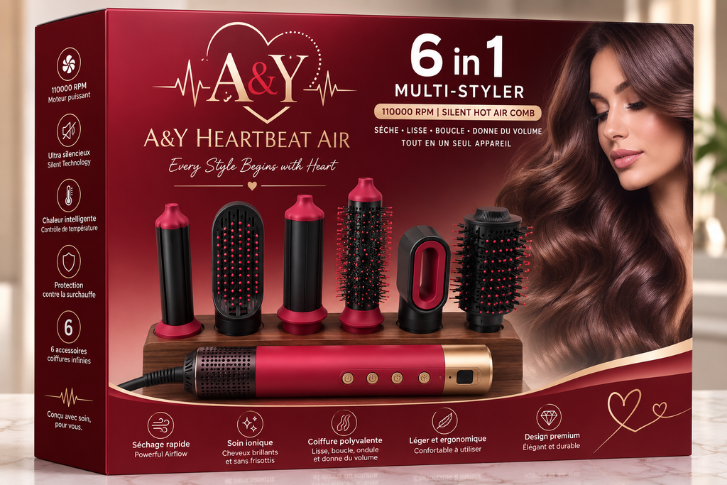 ❤️ Prévente Exclusive – A&Y Heartbeat Hope Collection Adam – Édition 6-en-1
