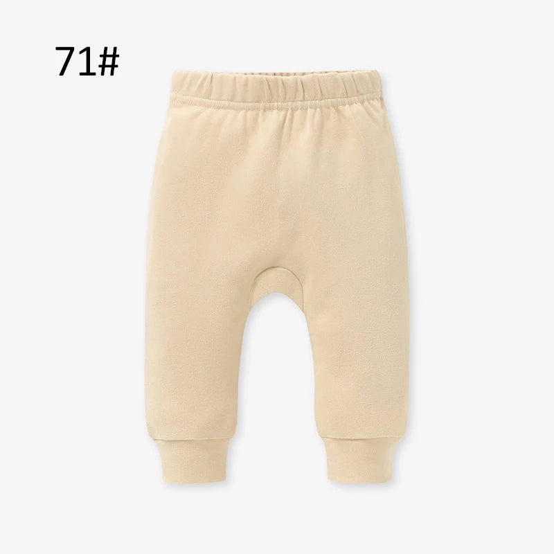 Pantalon bébé en coton biologique — beige