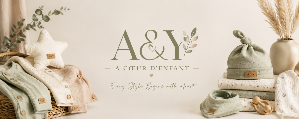 La bannière de A&Y contenant des produits de la collection Tout Doux
