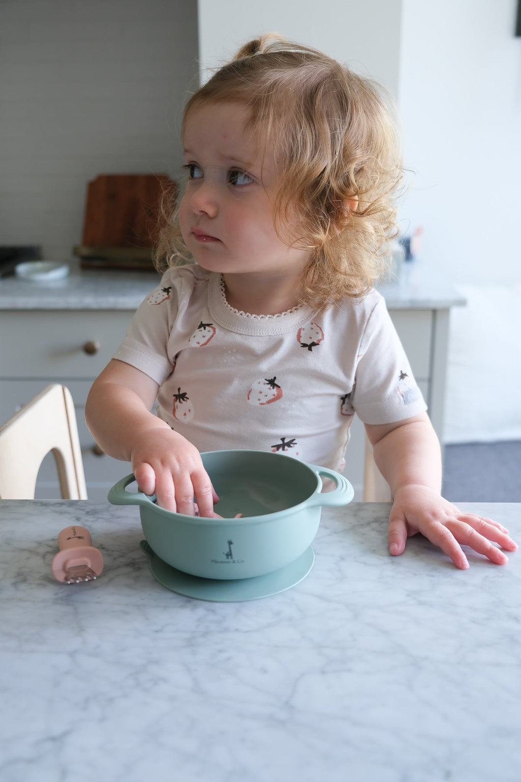 Bol En Silicone Antidérapant À Succion Pour Repas Bébé - Chez A&Y- À Coeur d'Enfant
