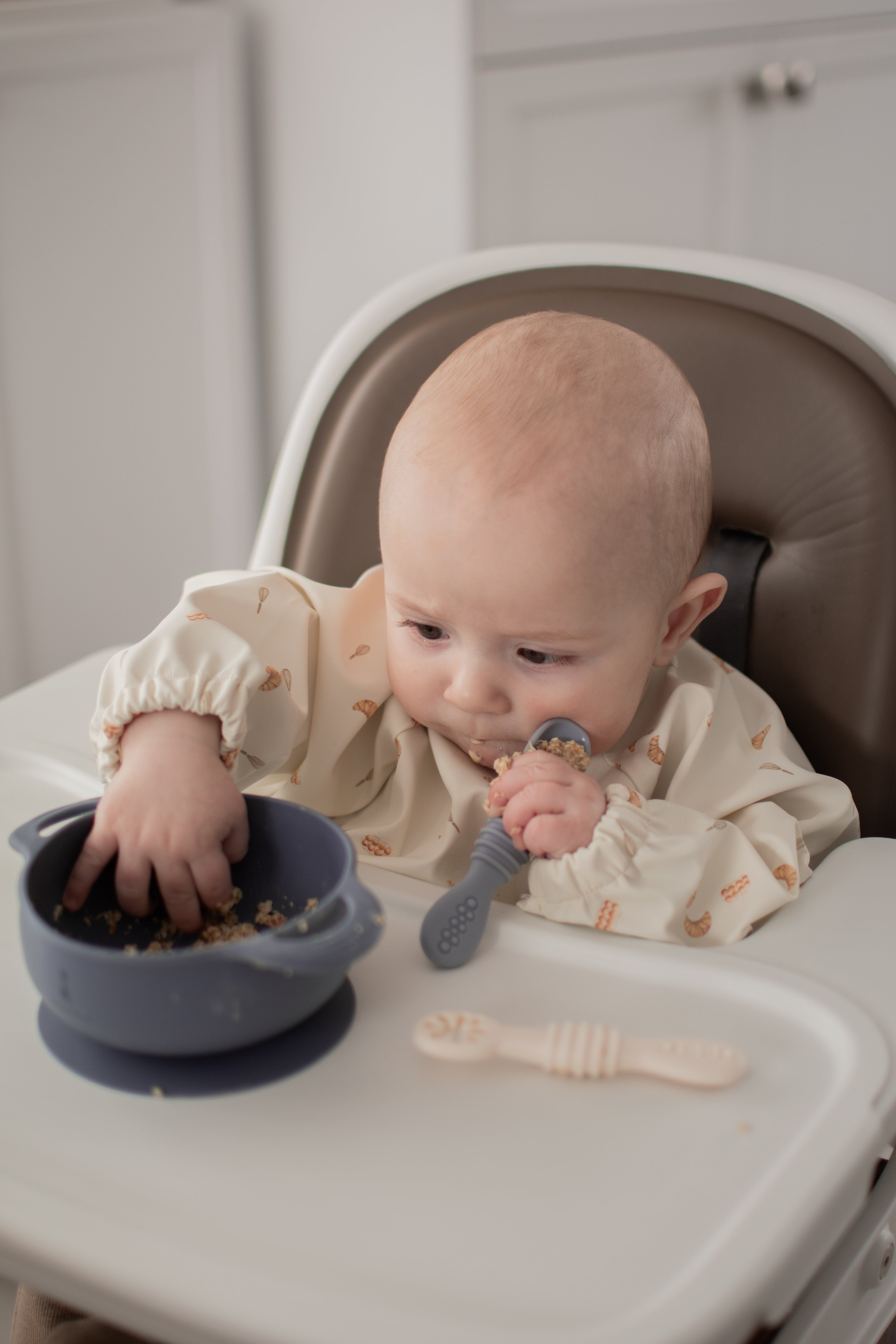 Bol En Silicone Antidérapant À Succion Pour Repas Bébé - Chez A&Y- À Coeur d'Enfant