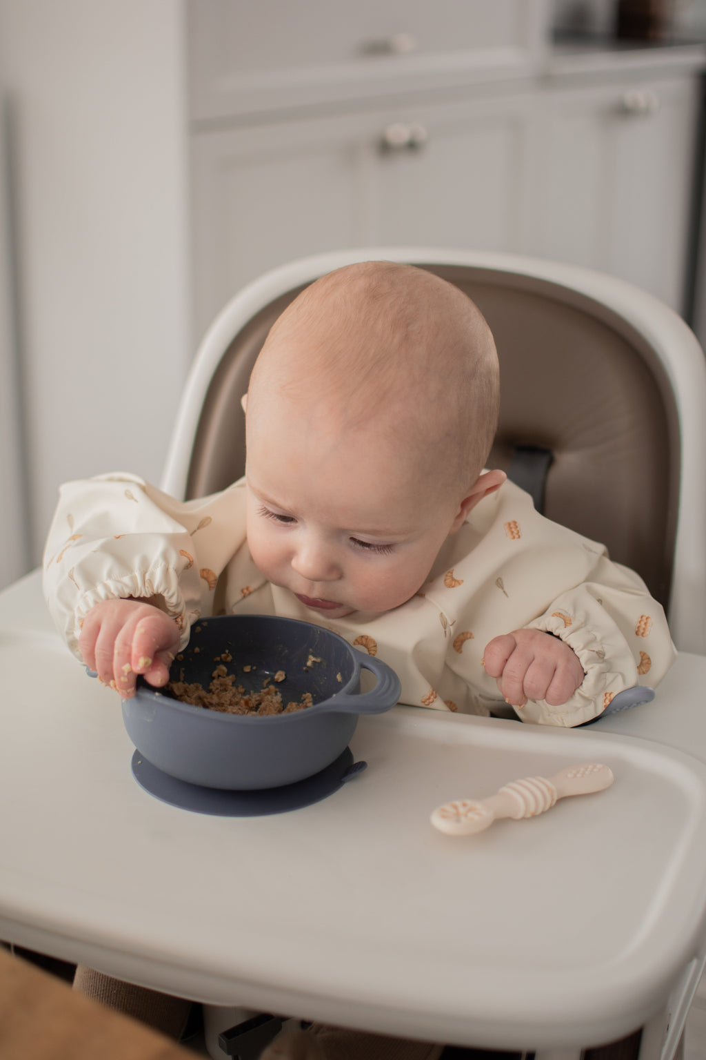 Bol En Silicone Antidérapant À Succion Pour Repas Bébé - Chez A&Y- À Coeur d'Enfant