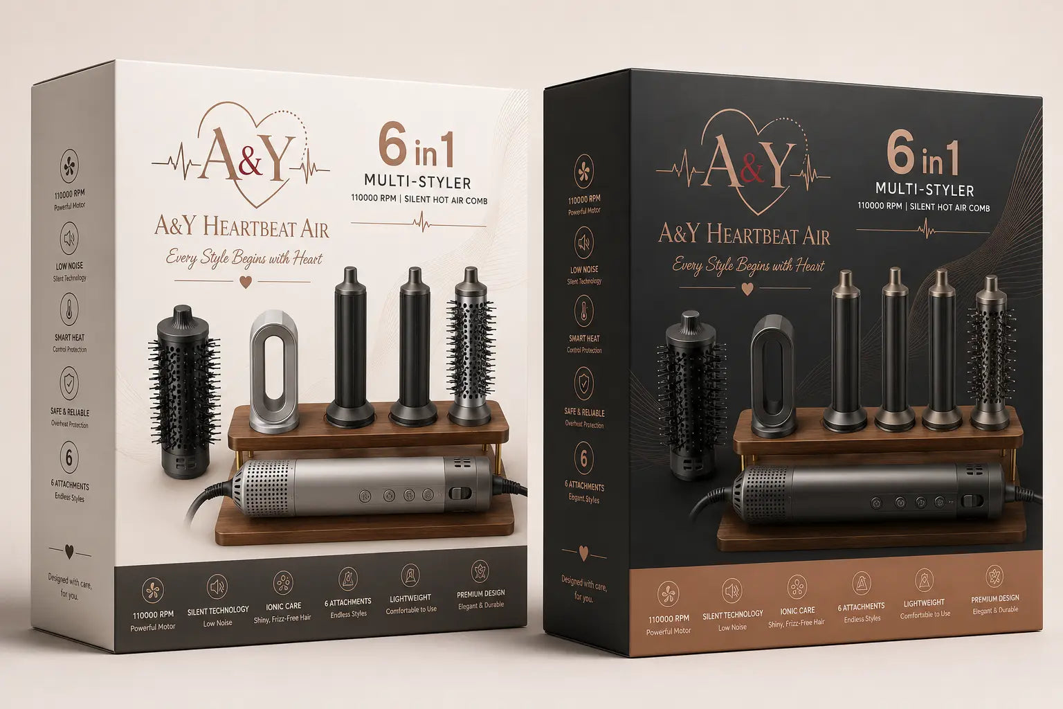 ❤️ Prévente Exclusive – A&Y Heartbeat Hope Collection Adam – Édition 6-en-1 - Chez A&Y- À Coeur d'Enfant