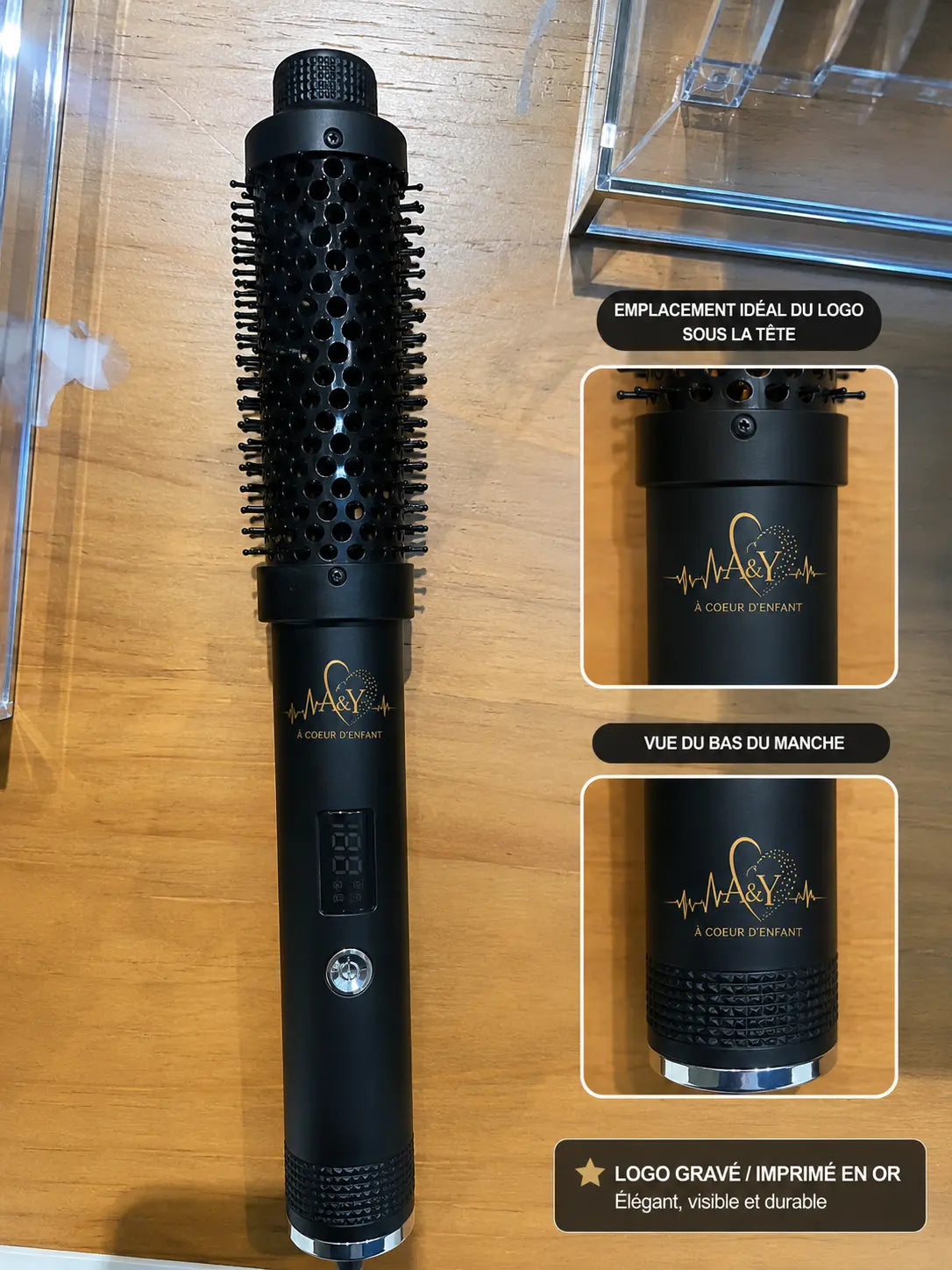 ❤️ PRÉVENTE EXCLUSIVE ❤️ Heartbeat Brush – Adam Collection - Chez A&Y- À Coeur d'Enfant