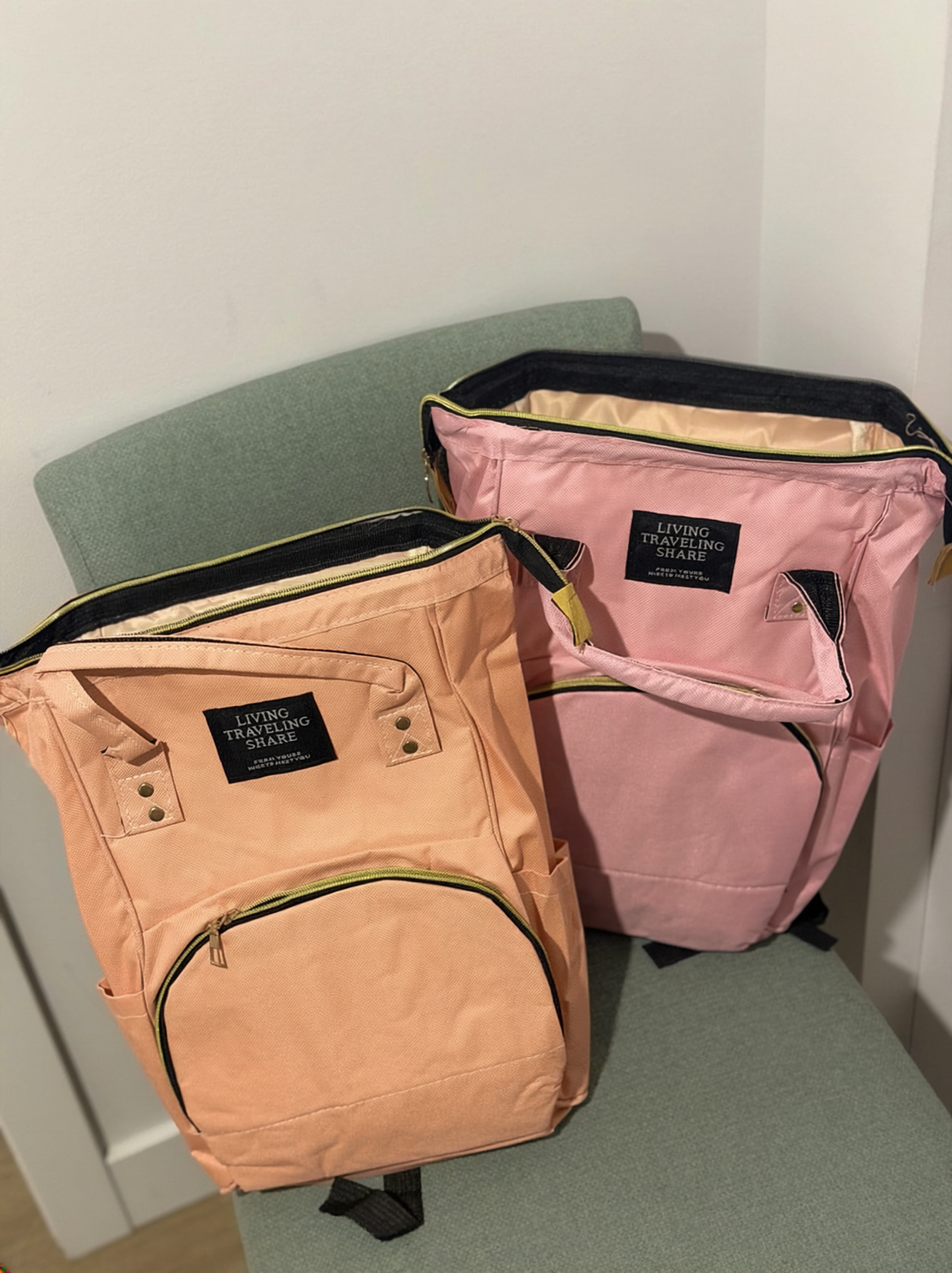 Sac à langer grande capacité A&Y – rangement pour essentiels de bébé / A&Y large-capacity diaper bag – storage for baby essentials